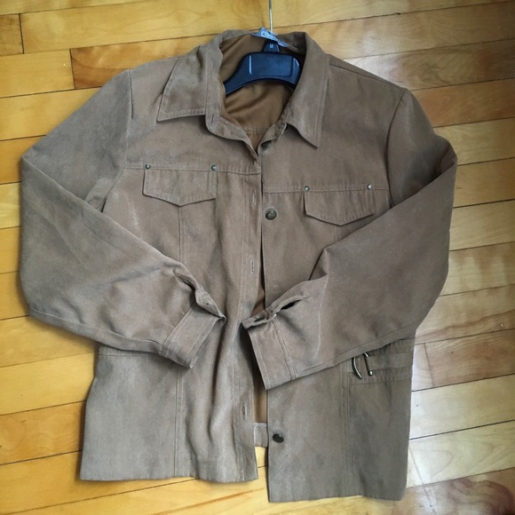 Vintage camel corduroy vest - Picture 2 of 3